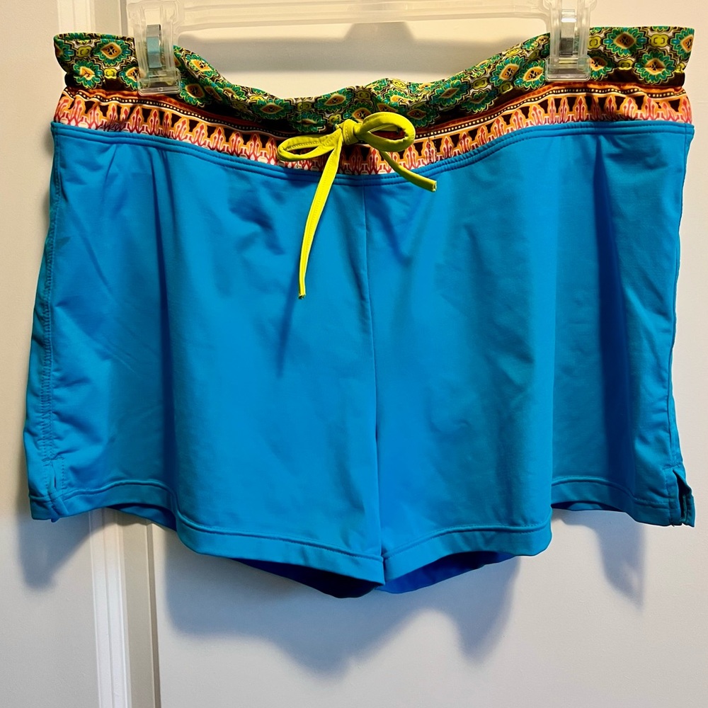 Athleta Running Shorts LINER Drawstring & Elastic size Large - Picture 10 of 10